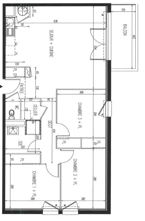 Appartement - 78 m² - 4 pièces