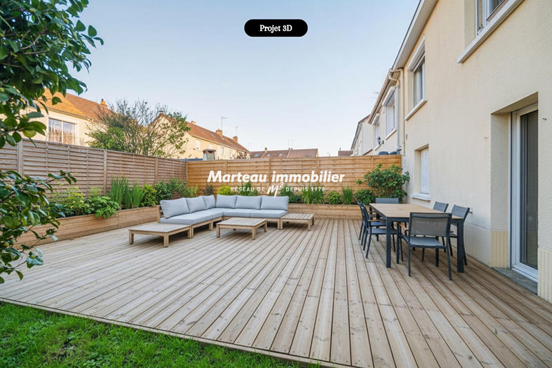 Maison - 100 m² - 5 pièces