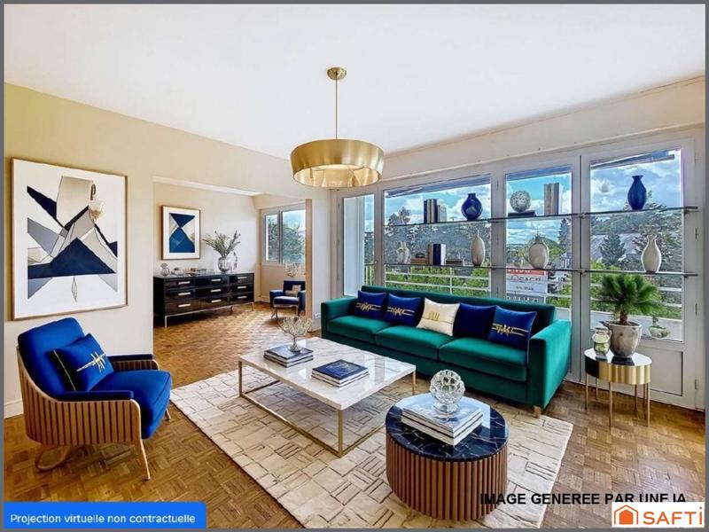 Appartement - 88 m² - 5 pièces