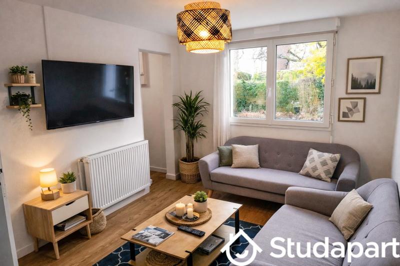 Chambre - 12 m² - 1 pièce