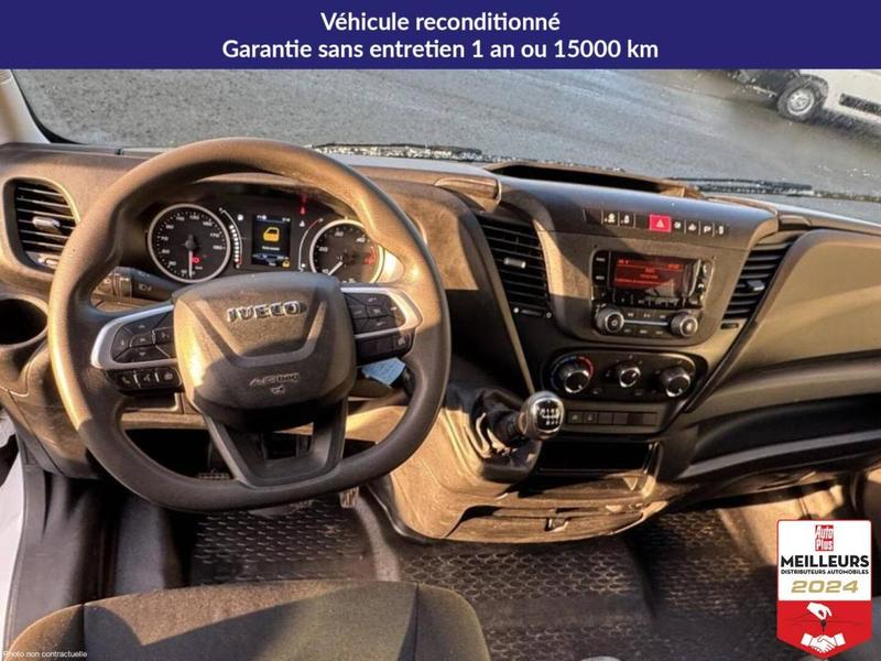 Iveco Daily 35c14 Benne Coffre Double Cabine Rj 6 places