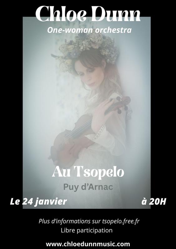 Chloé Dunn "One-woman Orchestra" au Bistrot Tsopelo