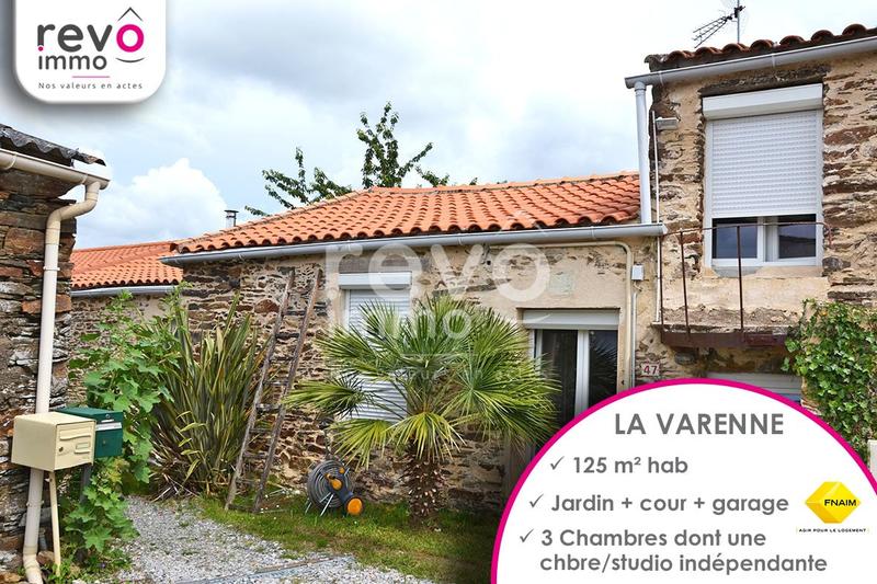 Maison - 125 m² - 5 pièces