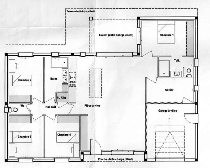 Maison - 130 m² - 5 pièces