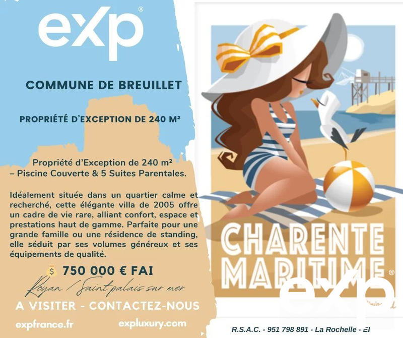 Villa - 240 m² - 6 pièces