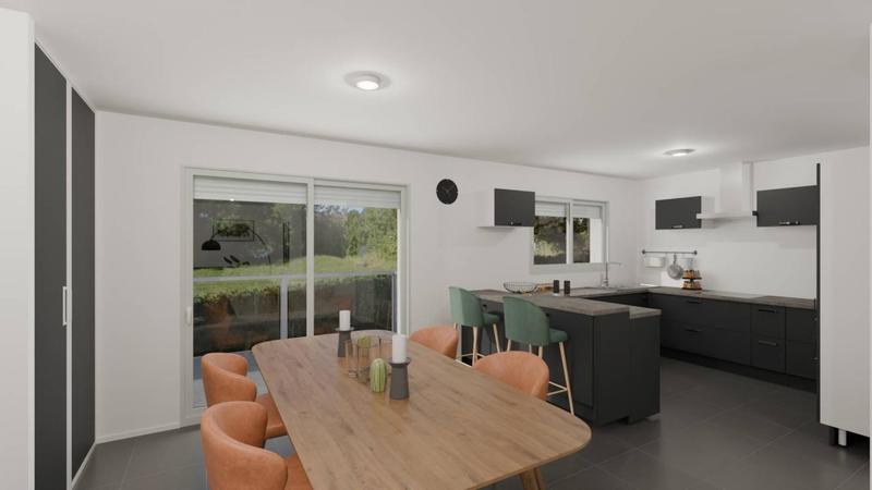 Maison - 92 m² - 4 pièces