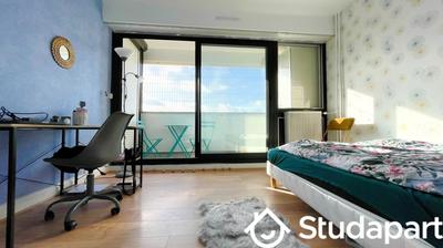 Chambre - 14 m² - 1 pièce