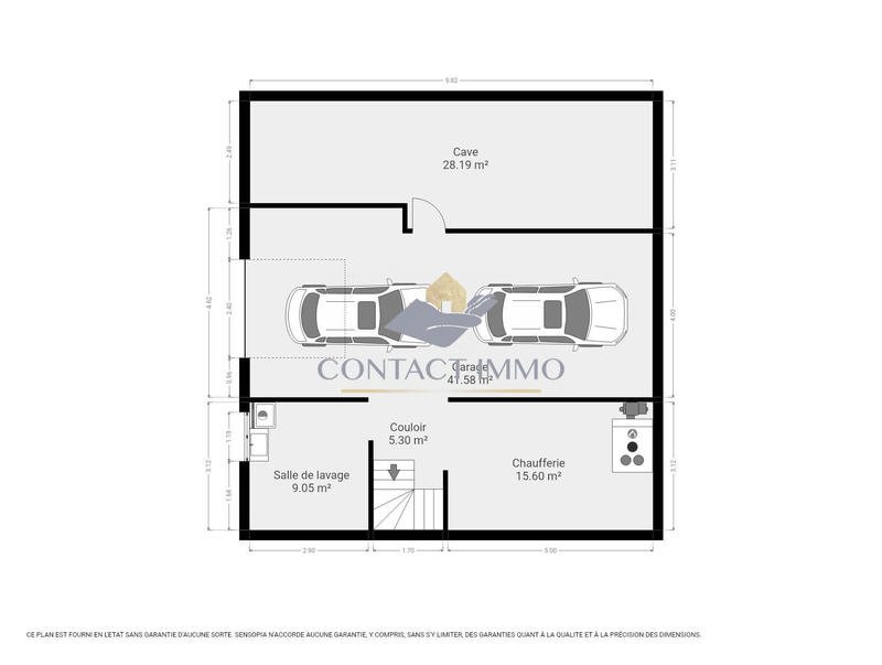 Maison - 77 m² - 3 pièces