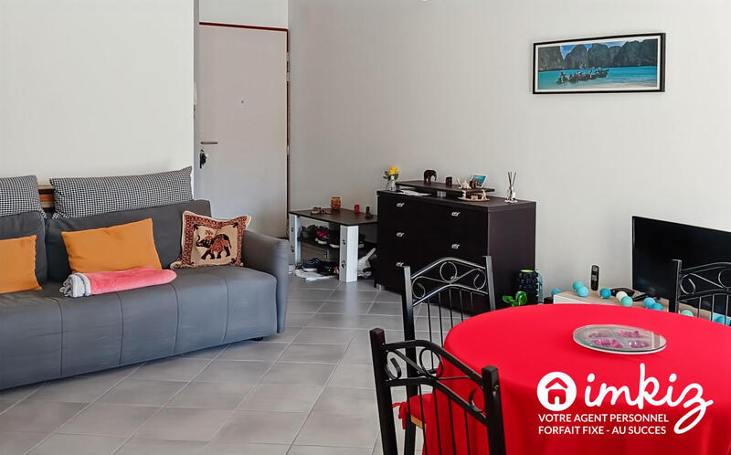 Appartement - 49 m² - 2 pièces