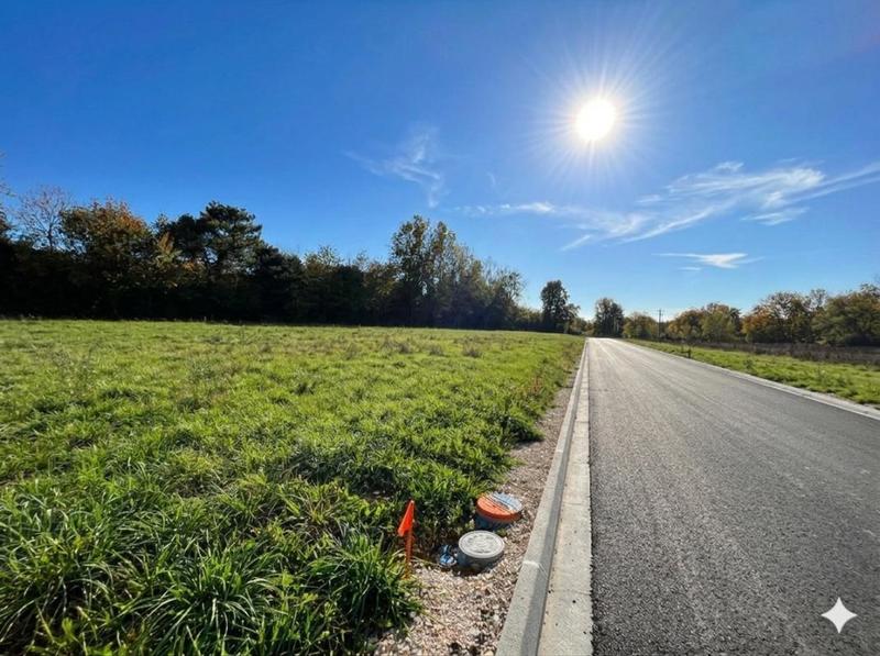 Terrain constructible - 543 m²