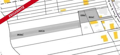 Terrain constructible - 5 165 m²