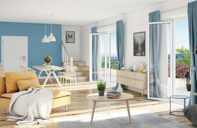 Maison - 90 m² - 4 pièces