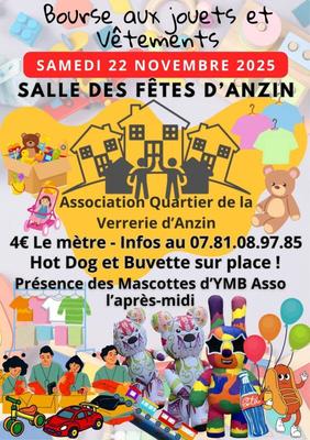 Bourse aux jouets et vêtements