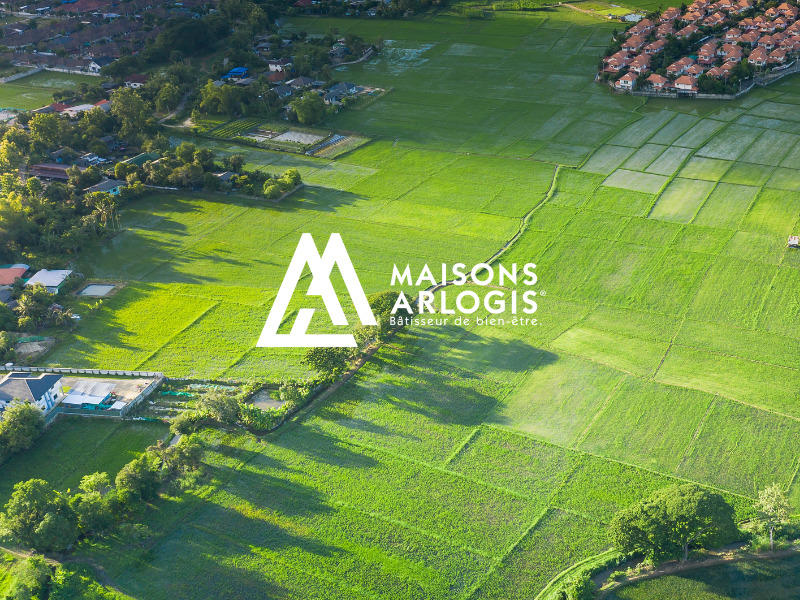 Terrain constructible - 550 m²