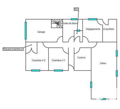 Maison de campagne - 118 m² - 5 pièces