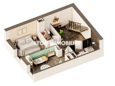 Appartement - 86 m² - 4 pièces