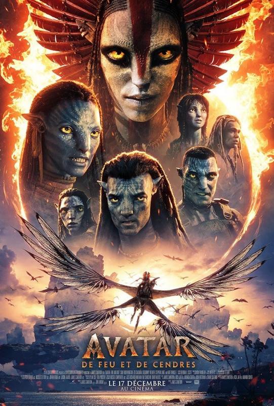 Cinéma Arudy : Avatar 3 : de Feu et de Cendres