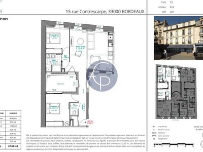 Appartement - 68 m² - 3 pièces