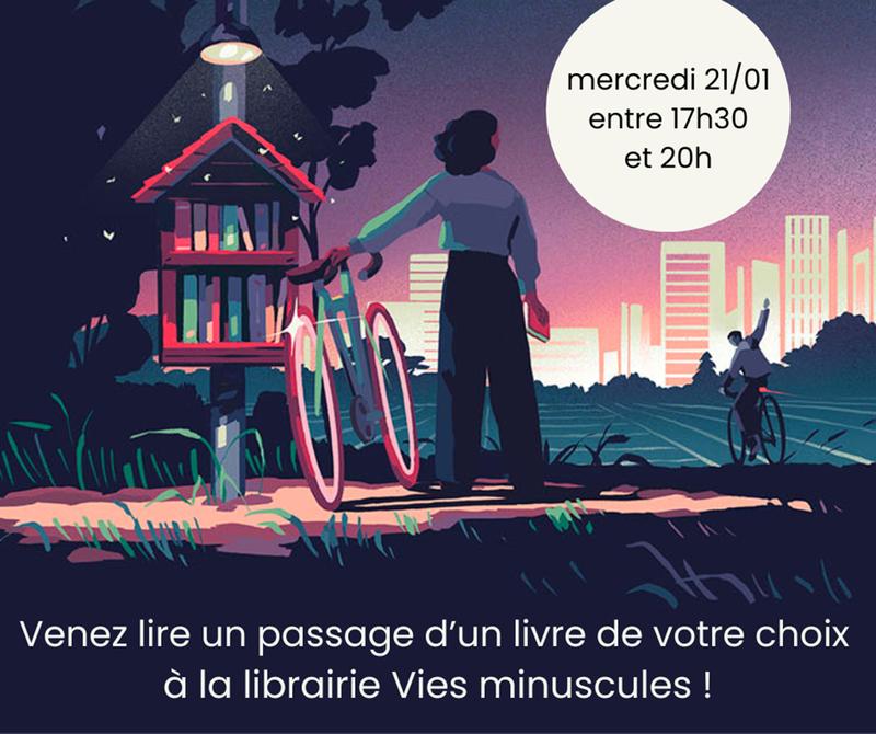 Nuits de la lecture à Vies Minuscules
