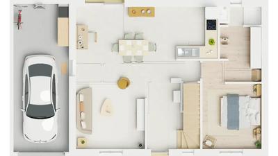 Maison - 86 m² - 4 pièces