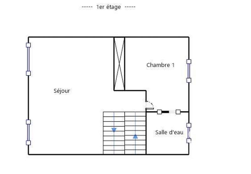 Maison de ville - 112 m² - 6 pièces
