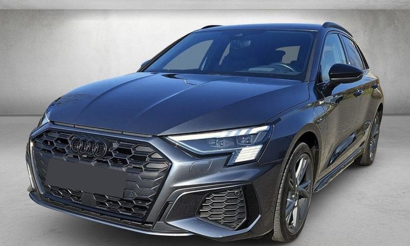 Audi A3 sportback 45 TFSIe 245 s-Line Hybride Rechargeable / Matrix Led Aff Tete Haute Camera de Recul Audio B&amp;O Sieges Elec à Memoire