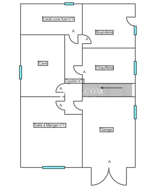 Maison - 122 m² - 5 pièces