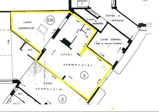 Local commercial - 59 m²