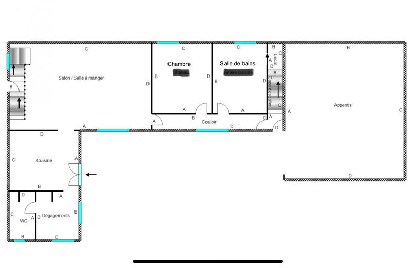 Maison de campagne - 214 m² - 7 pièces