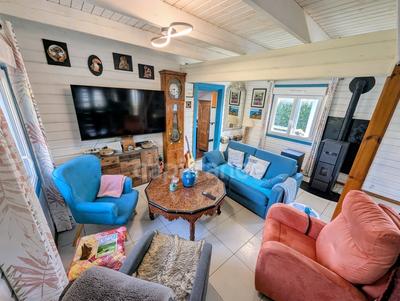 Maison de bois - 103 m² - 5 pièces