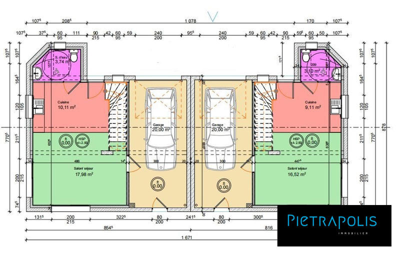 Maison - 75 m² - 4 pièces