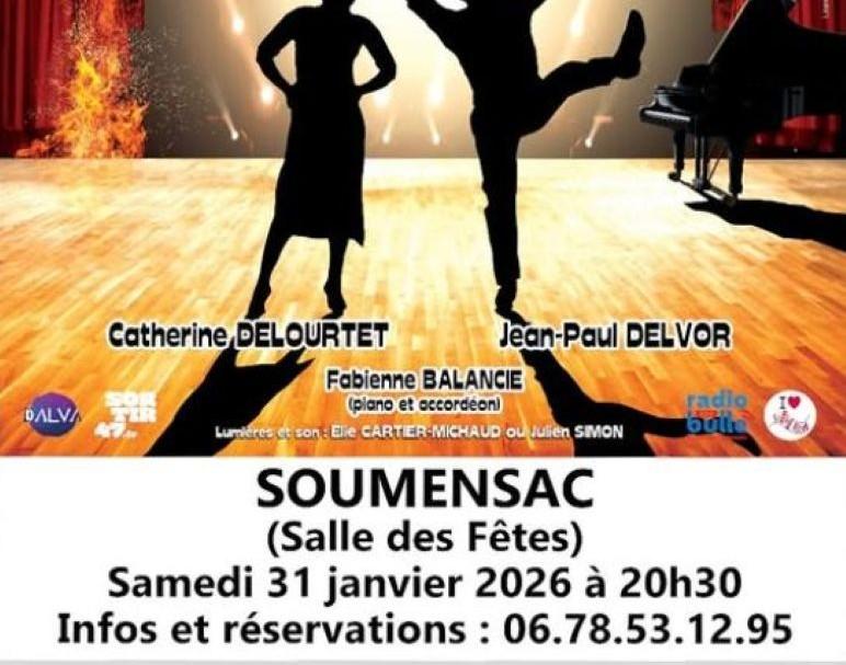 Spectacle avec Jean-Paul Delvor- ce soir c'est show