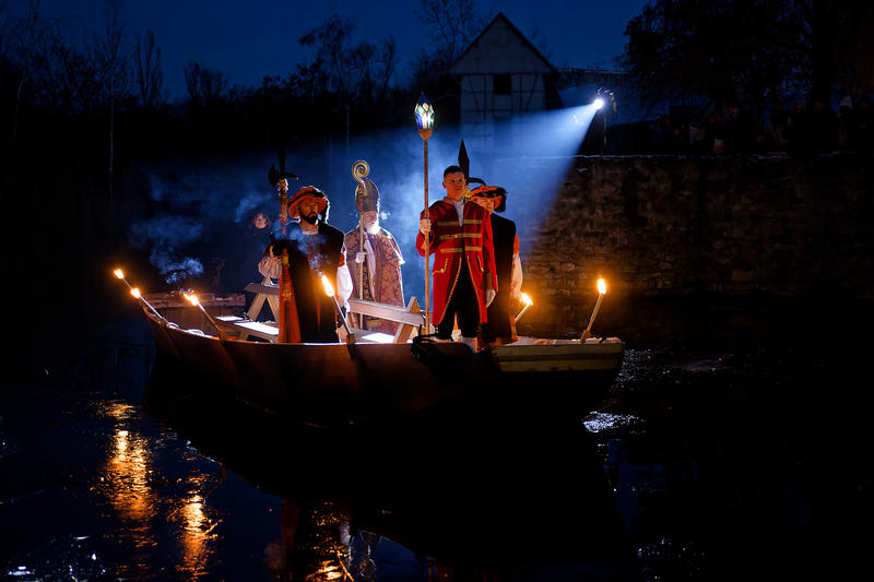 L'arrivée de saint Nicolas
