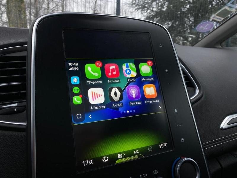 Renault Scénic Long Intens 1.3tce 140cv 7 Places Carplay/Camera/Roue Secours/Toit Pano