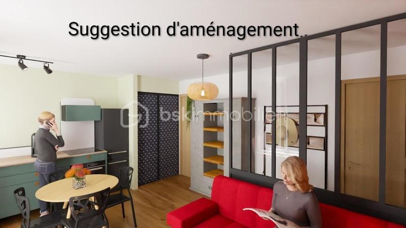 Appartement - 34 m² - 2 pièces