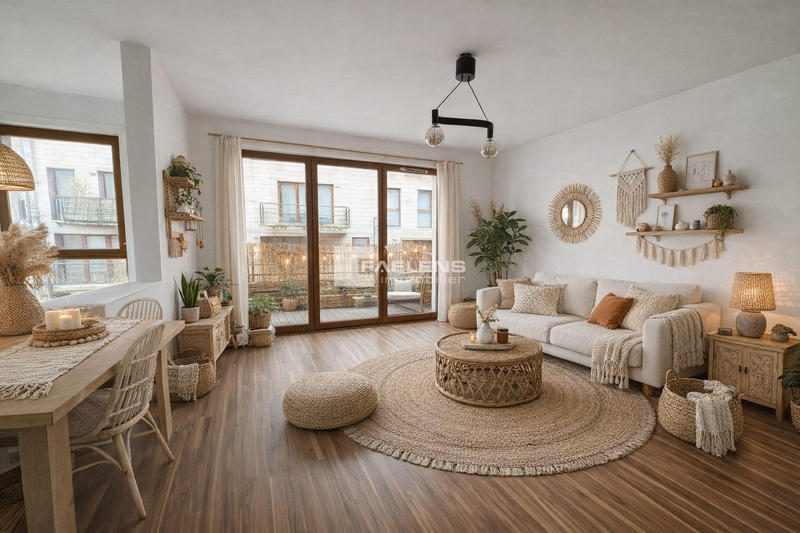 Appartement - 53 m² - 3 pièces