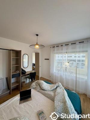 Chambre - 9 m² - 1 pièce