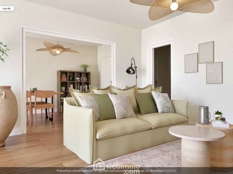 Appartement - 72 m² - 3 pièces