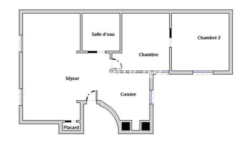 Appartement - 65 m² - 4 pièces