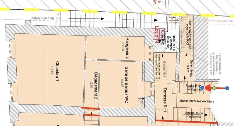 Appartement - 47 m² - 2 pièces