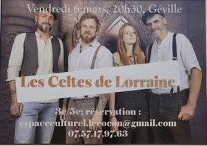 Concert : les Celtes de Lorraine