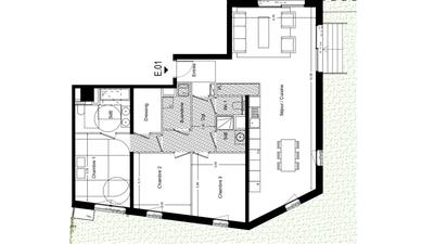 Appartement - 114 m² - 4 pièces