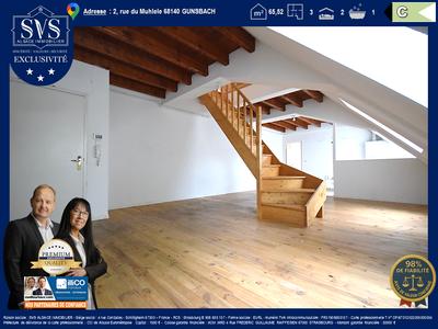 Appartement - 66 m² - 3 pièces