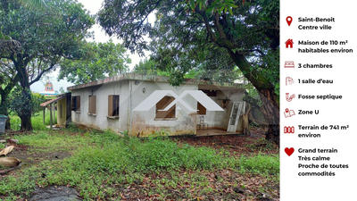 Maison - 110 m² - 6 pièces