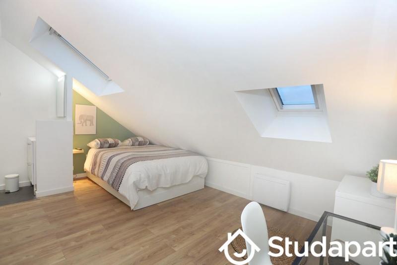 Chambre - 18 m² - 1 pièce