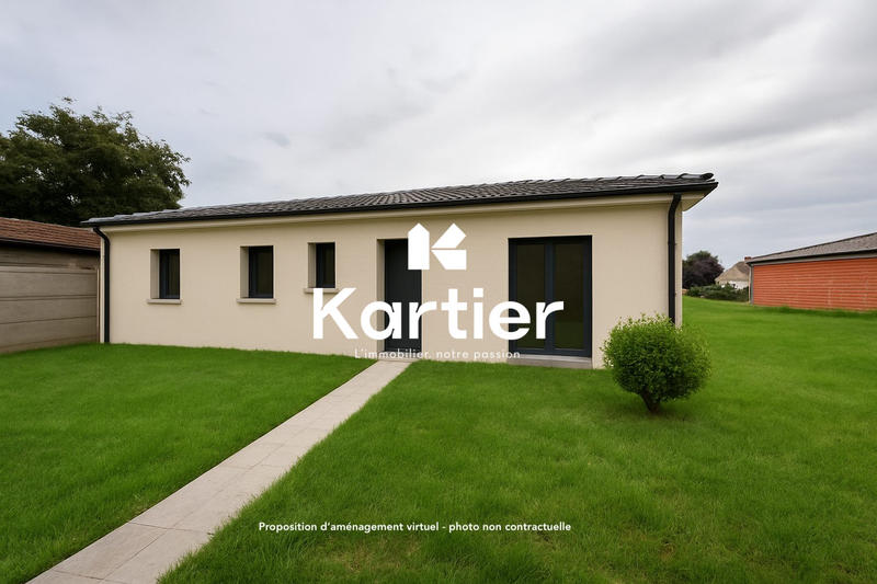 Maison - 68 m² - 3 pièces