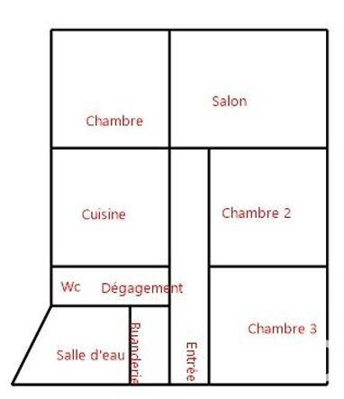 Appartement - 78 m² - 4 pièces