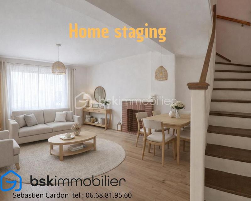 Maison de ville - 89 m² - 5 pièces