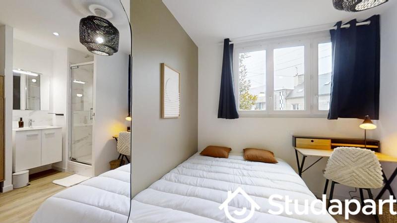 Chambre - 11 m² - 1 pièce