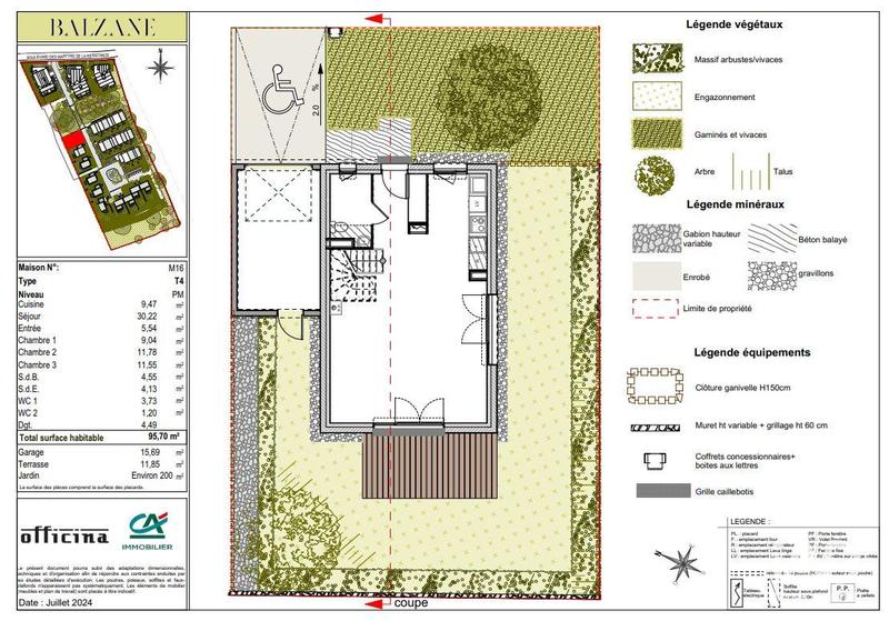Maison - 95 m² - 4 pièces
